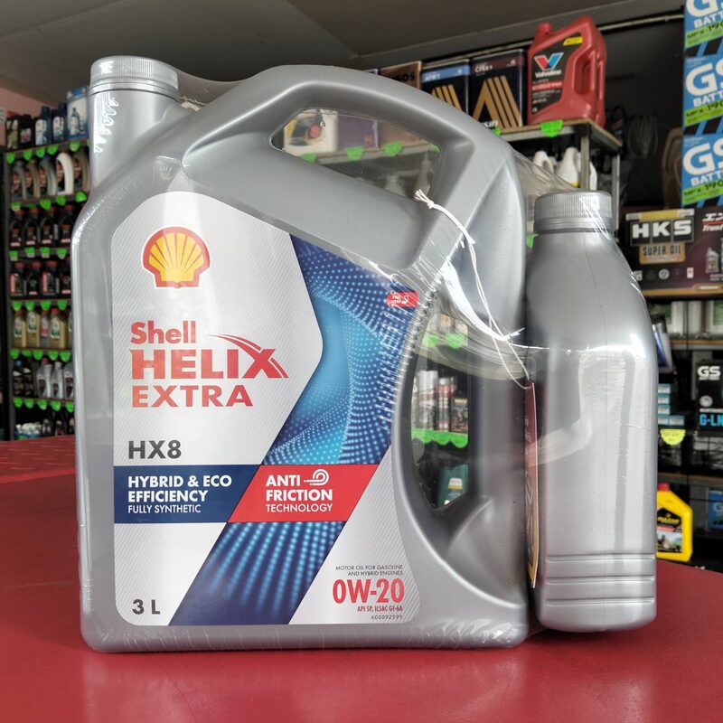 น้ำมันเครื่อง Shell Helix HX8 0W-20