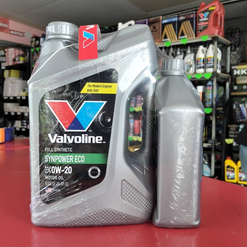 น้ำมันเครื่อง Valvoline SynPower Eco 0W-20